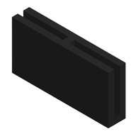 ŁĄCZNIK DO PŁYT MODELARSKICH – H, ZAMKNIĘTY, 3 MM, PROSTY