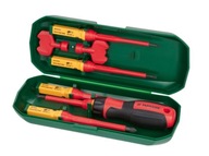 Śrubokręty VDE dla elektryka wkrętak + wymienne końcówki do 1000V Parkside