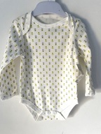 F&F--BAWEŁNIANE BODY-- 9-12 M--80--NOWE