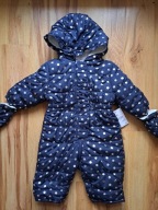 Śliczny kombinezon zimowy c&a r 74cm