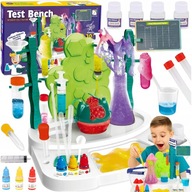 OGROMNY ZESTAW MAŁEGO CHEMIKA 30+ EKSPERYMENTÓW EDUKACYJNY PREZENT