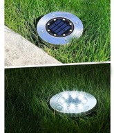 Lampa ziemna Solar Ø 12 cm led zewnętrzna oczko ogrodowa reflektor