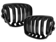 Bmw 1 F20 F21 black glossy atrapa grill nerki