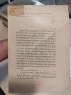 Włodzimierz Antoniewicz Rocznik Towarzystwa Naukowego Warszawskiego 1932