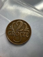 2 GROSZE 1931 ROK ŚLICZNE