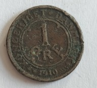 moneta Dania 1 ore 1910 Król Fryderyk VIII (2)