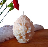 Świeczka sojowa Pisanka Wielkanocna świeczki na Wielkanoc Pisanka z Zającem