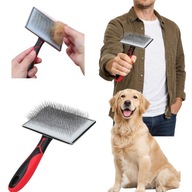 SZCZOTKA GRZEBIEŃ PREMIUM PUDLÓWKA DLA PSA KOTA, WZÓR ROSYJSKIE ZGRZEBŁO