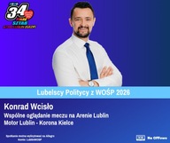 Mecz Motoru Lublin z Radnym Konradem Wcisło
