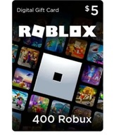 ROBUX ROBLOX KOD PODARUNKOWY 400RS GIFTCARD
