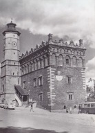 SANDOMIERZ - RATUSZ - AUTOBUS SAN - WARSZAWA M20 - SKODA- NAKŁAD 5000 SZTUK