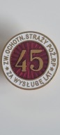 Odznaka Za Wysługę w OSP