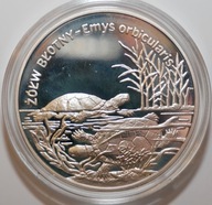 20 zł 2002, żółw błotny