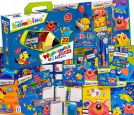 WYPRAWKA SZKOLNA I KLASA Zestaw dla dzieci MOJE BAMBINO 22 elementy XXL