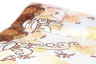 Pościel kora lux 160x200 + 2x70x80 guzik K esy floresy kawowe b-x