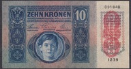 Austrio-Węgry 10 Koron 1915