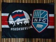Flaga machajka FC NYKOBING ultras Dania