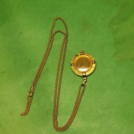 Pozłacany Zegarek Damski wisiorkowy LUCERNE