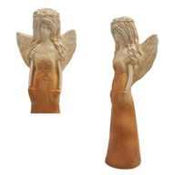 DUŻY GIPSOWY ANIOŁ GIPSOWA FIGURKA ANIOŁA NA PREZENT UPOMINEK KOLORY