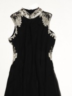 L293__CZARNA ELEGANCKA SUKIENKA/ r 38/40