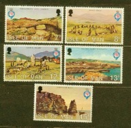 Anglia, Man** Wyspiarskie krajobrazy Mi 159-63