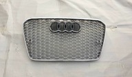GRILL ATRAPA Osłona CHŁODNICY Audi A6 C7 12-15r wygląd RS6 NOWY srebrny PDC