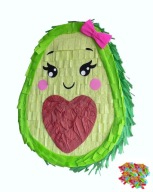 Piniata Awokado 38*30*7cm. Konfetti gratis.