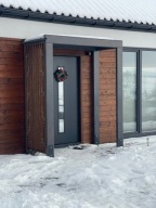 Zadaszenie nad drzwi ELEGANCKIE NOWOCZESNE NA WYMIAR