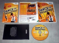 DANCE ON BROADWAY gra taneczna jak JUST DANCE NINTENDO WII jak NOWA