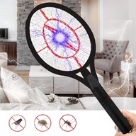 Elektryczna Paletka Rakieta Łapka do Łapania Much Packa na Komary Ćmy Owady