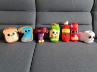 Zestaw maskotek Gang Produkciaków Mocniaków z Biedronki 7szt Z813