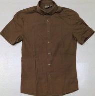 R)ASOS MĘSKA KOSZULA KHAKI KRÓTKI RĘKAW ROZ.M/S