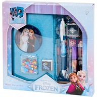 KRAINA LODU Pamiętnik Futerko Mozaika Cekiny +Naklejki +Długopis +Stempelek