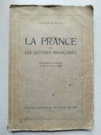 La France et les lettres francaises Stefan Glixelli 1926