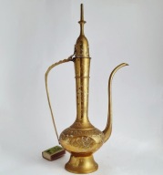 MOSIĄDZ MOSIĘŻNA DUŻA AMFORA GRAWEROWANA 40 CM