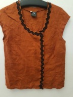 KARIN SOMMARE BLUZKA LNIANA LEN R. 40/42 M/L ORYGINALNA