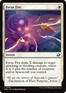 Karta Magic: The Gathering Focus Fire EOE
