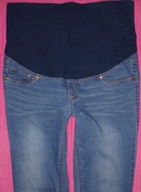 H&MMAMA - CIĄŻOWE JEANSY BIODRÓWKI RURKI 46