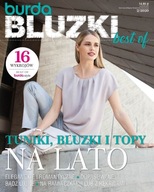 Burda BLUZKI 2/2020 nowe wykroje szycie krawiec