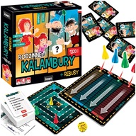 Gra rodzinna KALAMBURY i REBUSY zgadywanie haseł prezent 5+