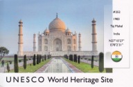 INDIE - AGRA - TAJ MAHAL - UNESCO