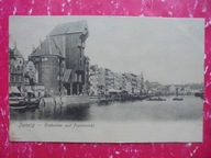 GDAŃSK DANZIG KRAHNTHOR PORT MOŁTAWA KRAN SPUSTOWY TARG RYBNY FISCHMARKT RR