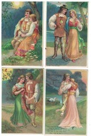 9-KC11-XVIIIw Miłosne sceny-1910-20