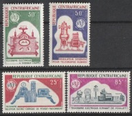 REPUBLIKA ŚRODKOWOAFRYKAŃSKA - UIT - 1965 - CZYSTE **