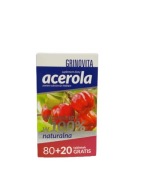 Grinovita Acerola, naturalna witamina C, 80 + 20 tabletek do ssania