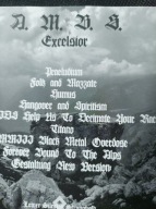 A monumental black statue Excelsior Excelsior pagan black metal CD CD cd cd