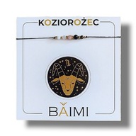Bransoletka zodiak KOZIOROŻEC Kamienie naturalne