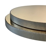 Podkład pod tort STYRODUR ZŁOTY 30 cm BOK Karbowany „Srebrna Fala Mat”