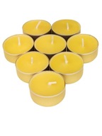 Świeca tealight z wosku pszczelego Wosk pszczeli Rękodzieło 30 SZT