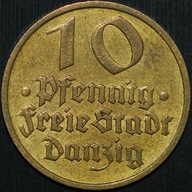 10 Fenigów 1932 WMG - piękny egzemplarz - ORYGINAŁ